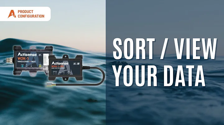 View & sort NMEA 2000 data by SRC, ADR or PGN | Actisense W2K-1 & WGX-1