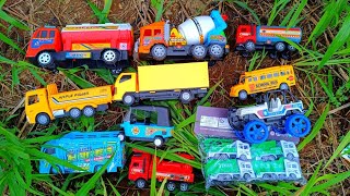 Mencari Mainan Mobil Balap, Truk Molen, Kereta Api, Excavator, Tank Baja, Truk Oleng, Bus telolet 