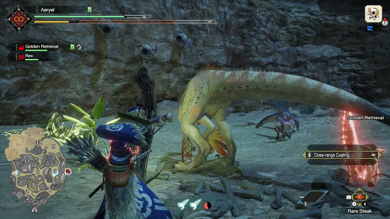 Monster Hunter Rise Defeat Kulu Ya Ku Get Beak and Plume - YouTube