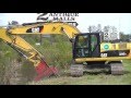 Caterpillar 324D L Excavator With Bull Hog Mulching Attachment