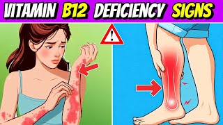 Warning ⚠️ signs of vitamin B12 deficiency.