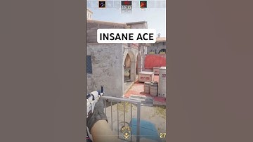 INSANE ACE #cs2 #counterstrike #counterstrike2 #ace #insane #viral #clutch #gaming
