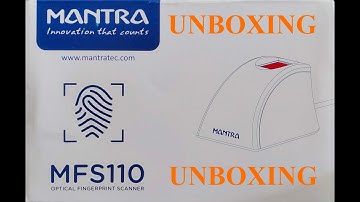 Mantra MFS110 L1 II CSC Grameen E-Store || New Biometric Device Unboxing Video II 2024