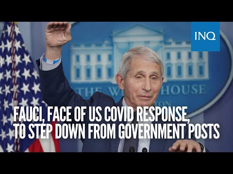 Fauci, face of US COVID response, to step down from government posts