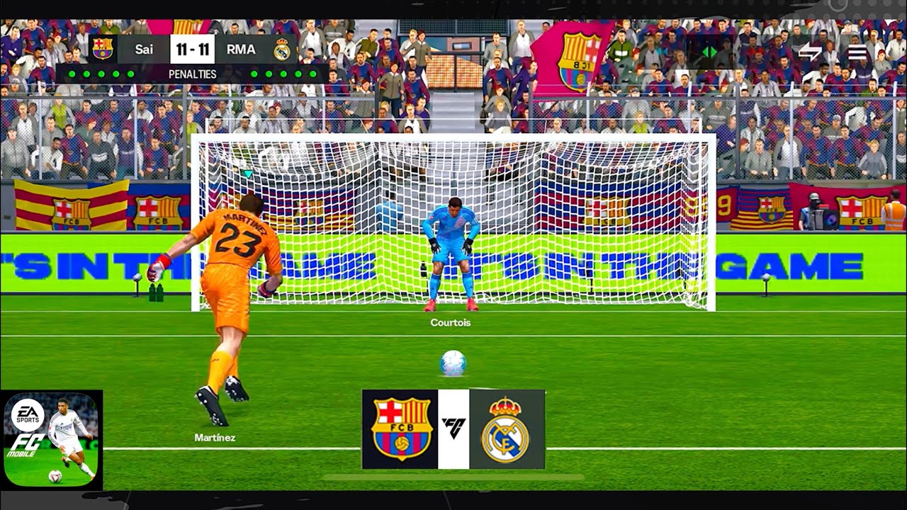 Penalty Shootout • #10 | Barcelona Vs Real Madrid | Fc Mobile - YouTube
