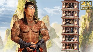 Mortal Kombat 1 - LIU KANG Klassic Towers Gameplay (Very Hard Difficulty) @ 4K 60ᶠᵖˢ ✔