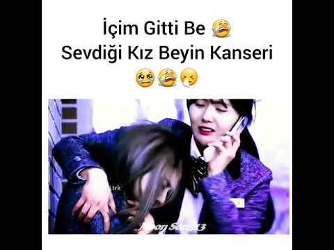 İÇİM GİTTİ BE😭 SEVDİĞİ KIZ BEYİN KANSERİ😢😭🤧|Kore Aşk