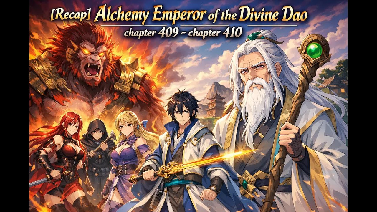 [Recap] Alchemy Emperor of the Divine Dao chapter 409 - chapter 410 #MartialArts