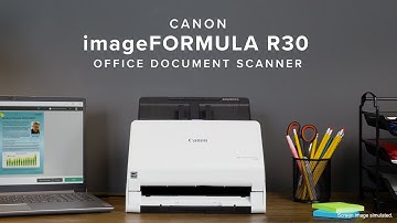 Canon imageFORMULA R30 Document and Photo Scanner