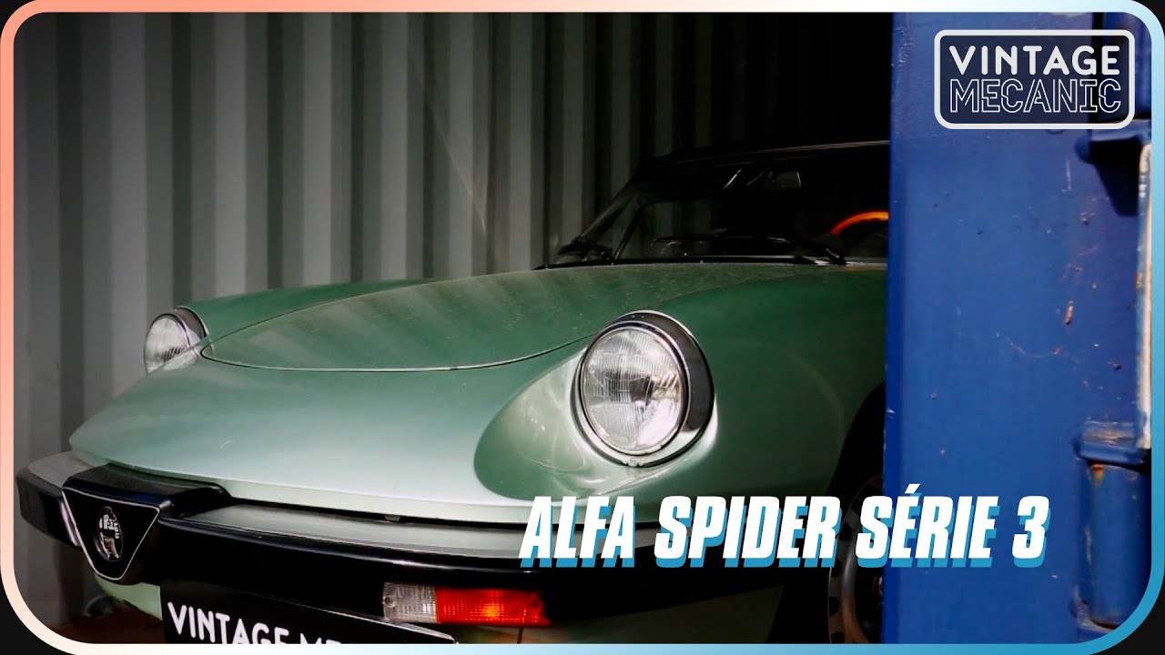 VINTAGE MECANIC : ALFA SPIDER SÉRIE 3