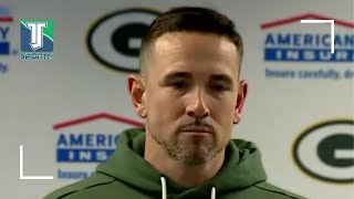 Matt LaFleur BLAMES Brandon McManus for Packers ELIMINATION