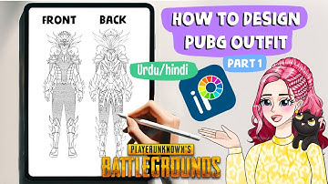 How to design outfit for pubg in ibis pain x / in Urdu / Hindi ( part 1 )