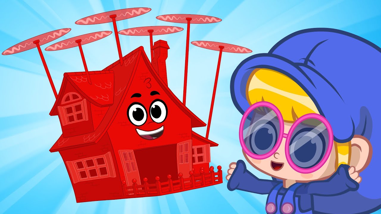 Morphle on Vacation - Flying House | Mila and Morphle | Cartoons for Kids | Morphle TV