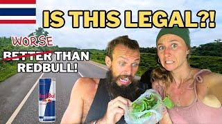 Wild Hitchhike in Thailand with Kratom ??
