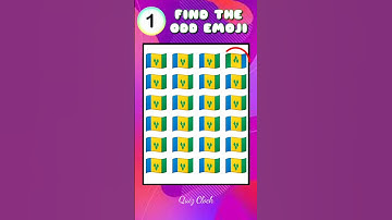 FIND THE ODD EMOJI PART 169 #shorts #howgoodareyoureyes #emojichallenge #emojipuzzlequiz