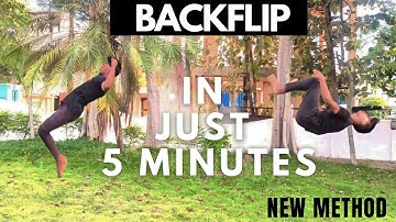 Learn how to do backflip in just 5 minutes | Tamil