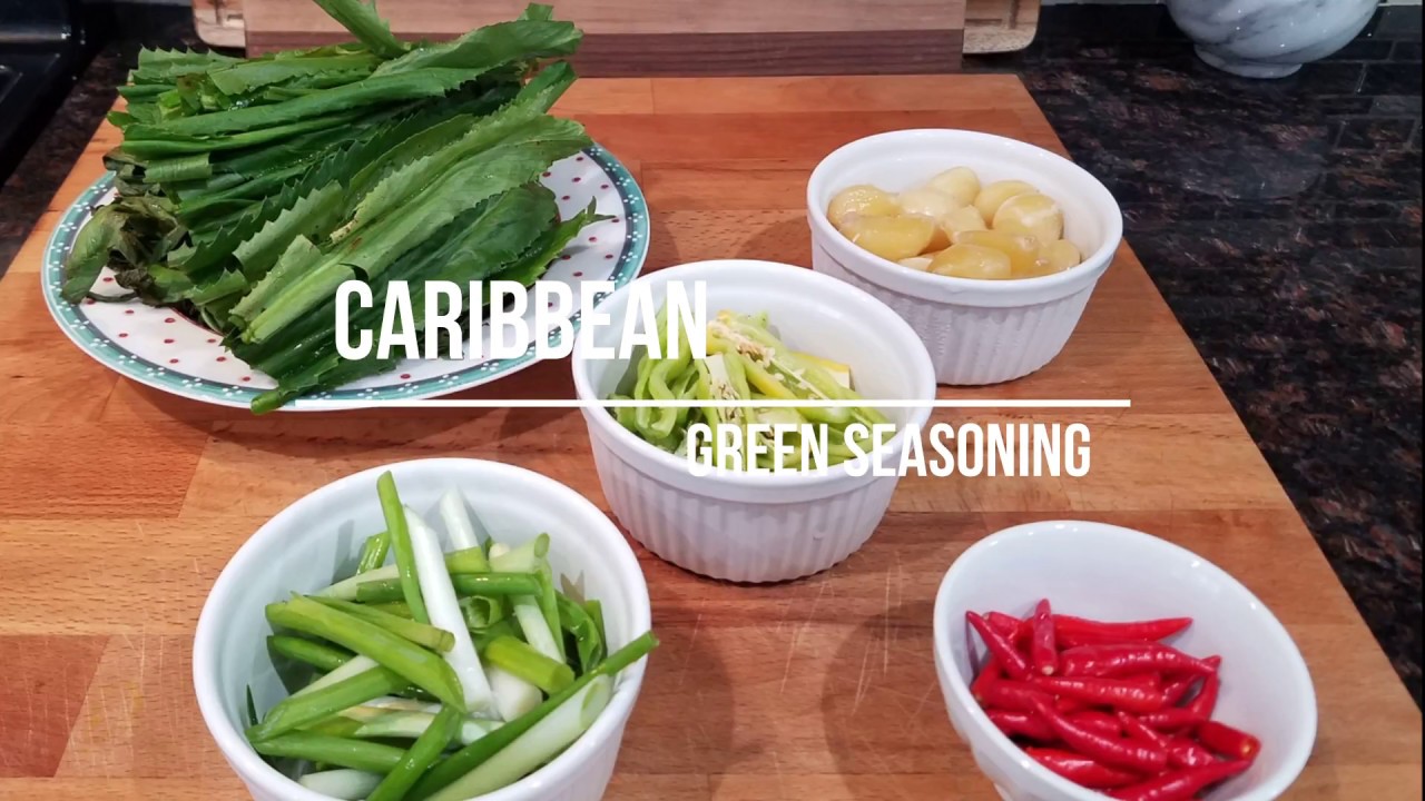 All Purpose Green Seasoning- Episode 48 - YouTube