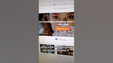 This website uses AI to create powerful storyboards