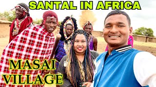 MASAI ATU NEL HUIANA SANTAL JOTAO SAO || SANTALI IN MASAI VILLAGE #labahansda #newsantalivideo