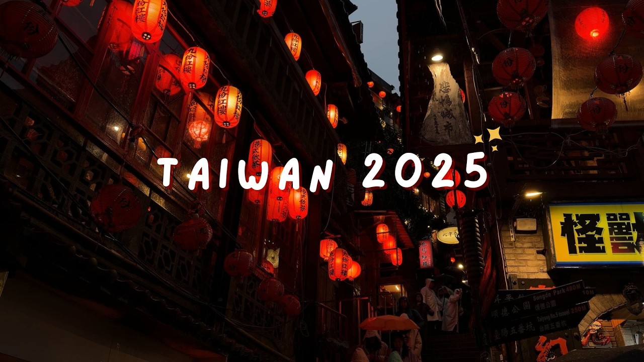 Travel Diary | Jiufen, Shifen, and Taipei Exploration! 2025