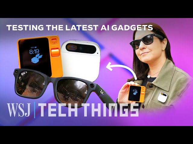 Rabbit R1 vs. Meta Glasses vs. Humane Pin: AI Gadgets Reviewed | WSJ