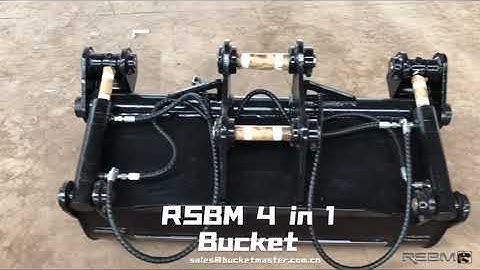 RSBM 4 in 1  Bucket