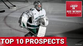 Where does J.P. Hurlbert rank? | Detroit Red Wings Top 10 Prospects (2026)