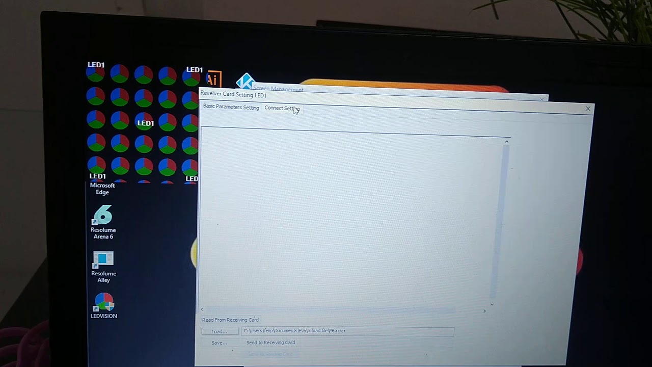 Configurando painel de led LedVision