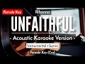 Unfaithful [Karaoke Acoustic] - Rihanna [HQ Audio]