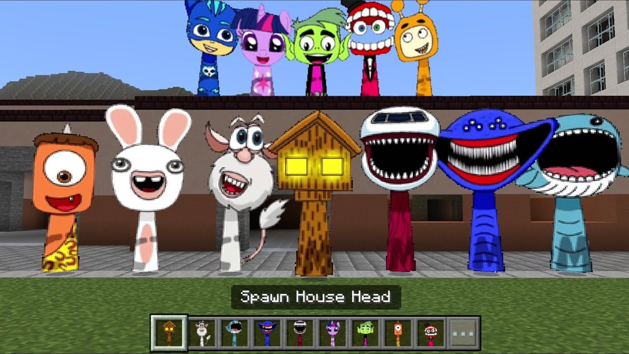 Sprunki OC House Head Added to Minecraft PE