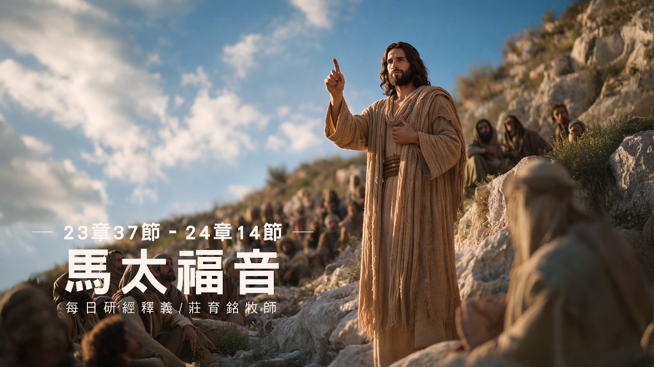 260307 馬太福音 23章37節~24章14節 耶穌論末日的預兆 (附小組討論題庫於留言區)