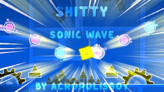 [4K] Shitty Sonic Wave [Hard Shitty] By AcropoliBoy 100%