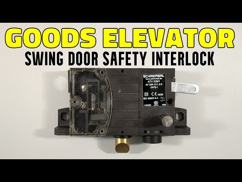 Inside A Goods Elevator Door Interlock