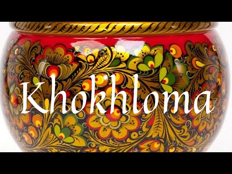 ХОХЛОМА. Искусство на обеденном столе -- Красивые русские промыслы.