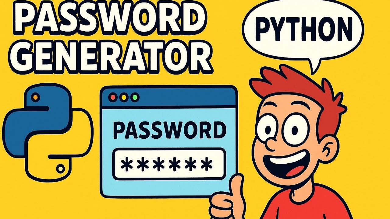 I made a interactive password generator tool using python 🫣🤯🔥 - YouTube