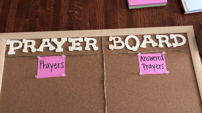 Create Your own Prayer Board, DIY