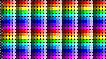 The Team 45 Colors Marble Race in Algodoo