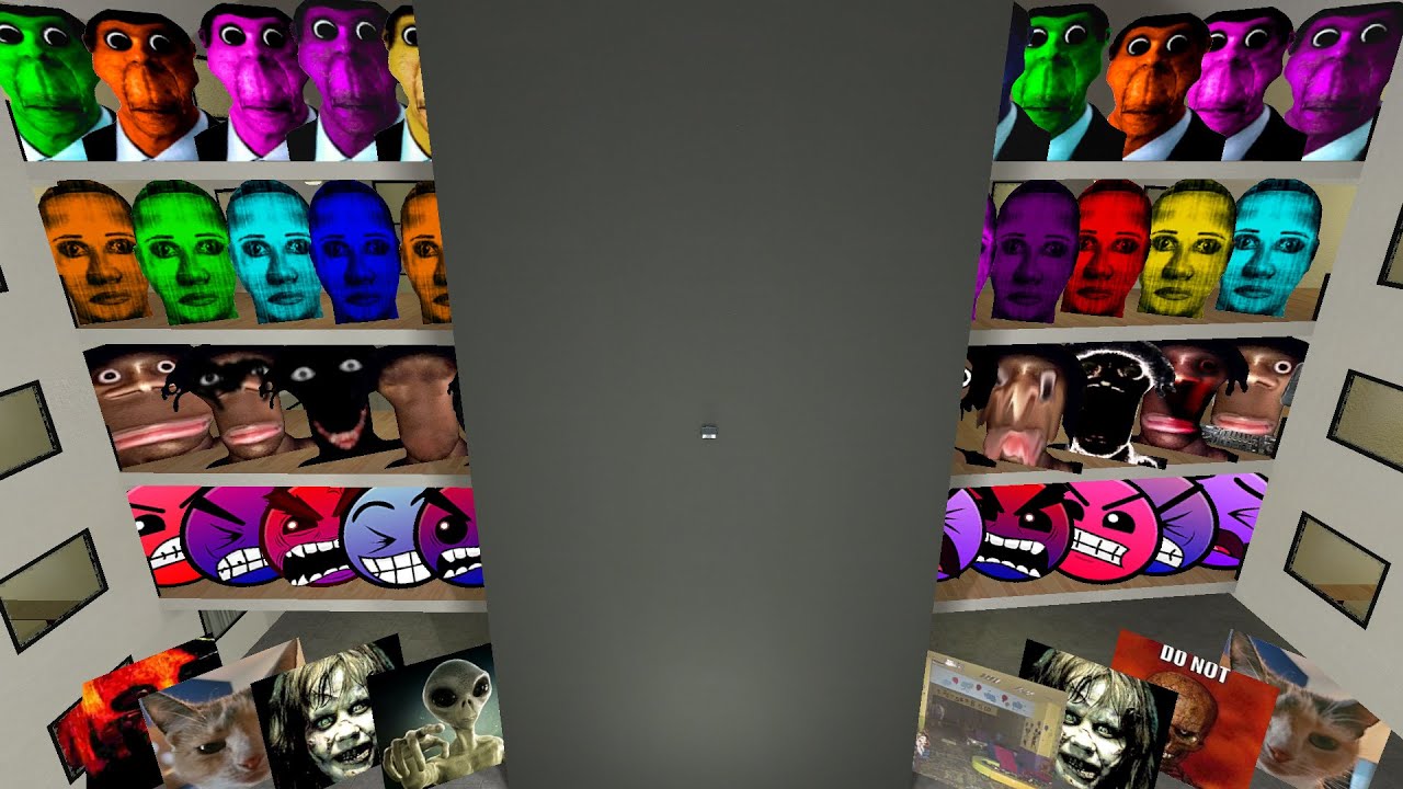 ALL NEXTBOTS CHASE and ATTACK ME in Garry's Mod! (Obunga, Juandale, Ultimate, Nico's, Lobotomy) #30