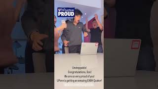 Lucas' UPenn Wharton Class of 2027 Early Decision Acceptance Reaction