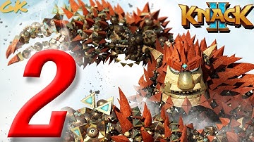 Knack 2 (Chapter 2: The Highlands COMPLETE) PS4 PRO STORY Campaign Gameplay 1080p Walkthrough