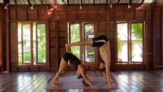 Partner Yoga | 20 min | Trust, connect and have fun | OM love