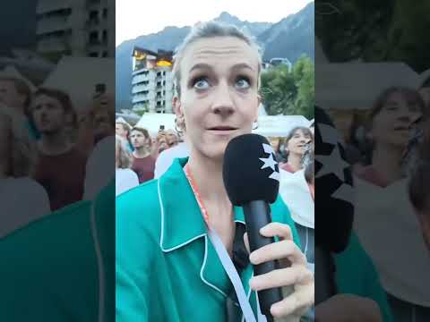 🧗"LA FO-LIE" sur l'étape de Coupe du monde d'escalade à Chamonix #shorts #climbing #climb #escalade