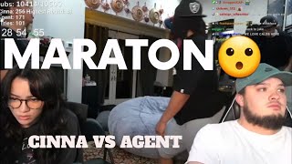   BRO DID SMACK MARATON BETWEEN CINNA AND AGENT00  LET GO