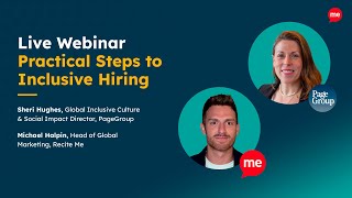 Practical Steps to Inclusive Hiring - Webinar