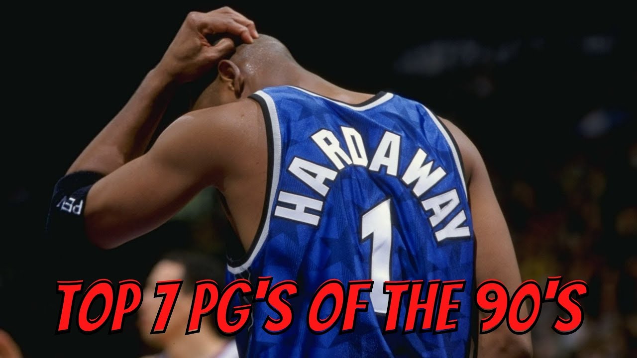 Top 7 Point Guards of the 90's Old School NBA YouTube