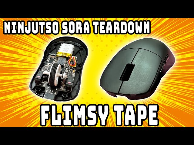 UNEXPECTED Method discovered: Ninjutso Sora Mouse Teardown - YouTube