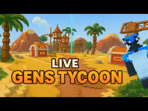 New Season Of Gens Tycoon / Oneblock (public Smp To Join)