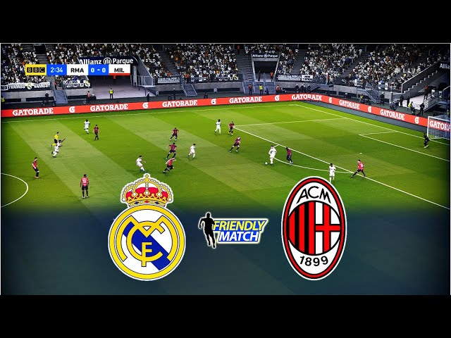 Real Madrid vs AC Milan Live Football Streaming For Club Friendly Game: How  to Watch Real Madrid vs AC Milan Coverage on TV And Online - News18