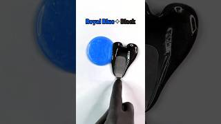 What Happens When Royal Blue Meets Black? 🤯