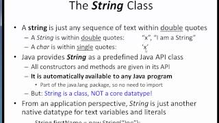 String overview